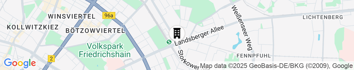 Map for Vienna House by Wyndham Andel's Berlin