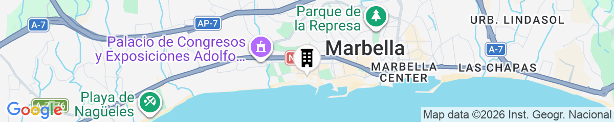 Map for Loft 18 Beach Front Marbella - EaW Homes