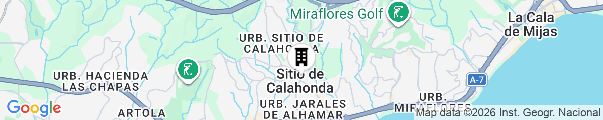 Map for Crown Resorts Club Marbella