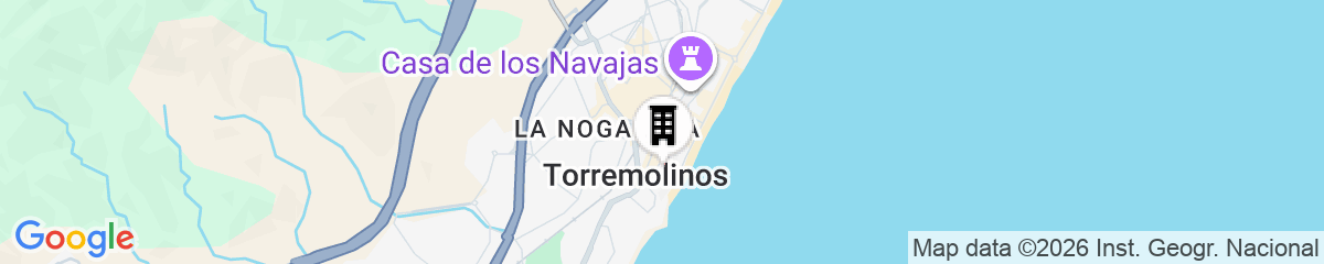 Map for Apartamentos La Roca Rentals