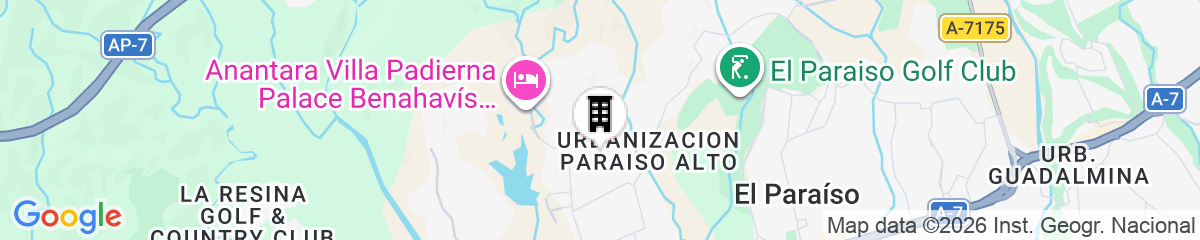 Map for Pierre & Vacances Estepona