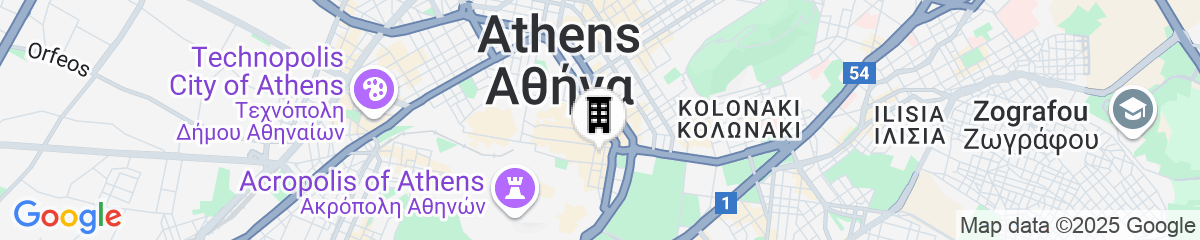 Map for Electra Rhythm Athens