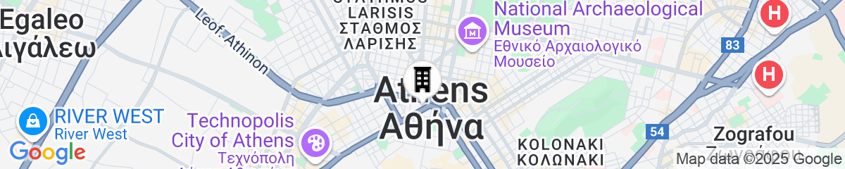 Map for Luwian Athens Boutique Hotel