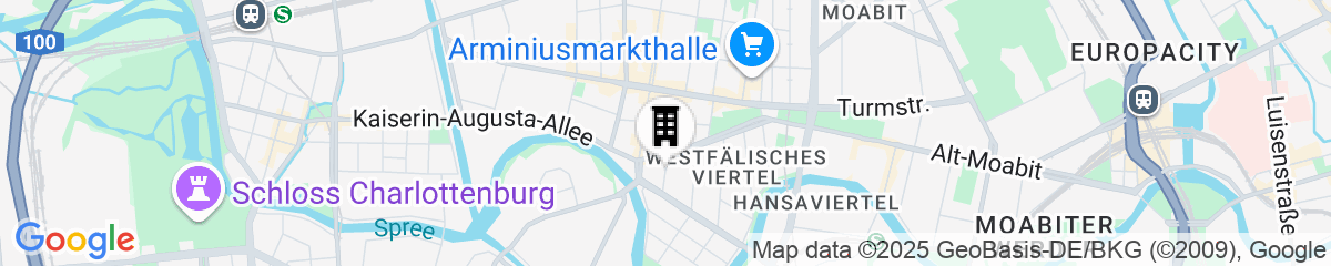 Map for Hotel Les Nations