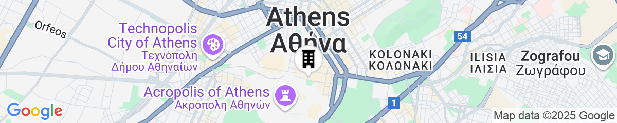 Map for The Zillers Athens Boutique Hotel
