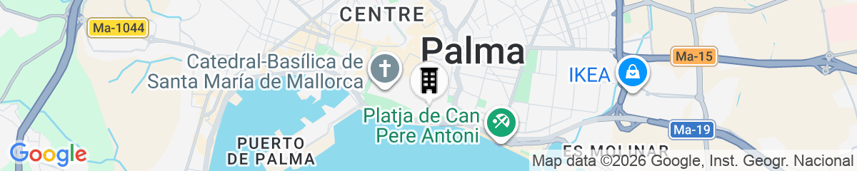 Map for Calatrava Hotel