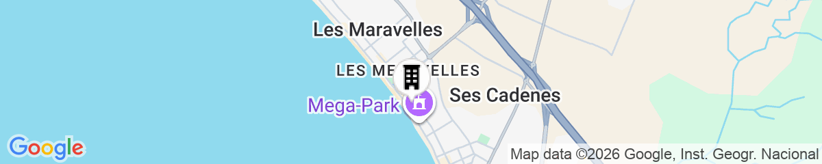 Map for Myseahouse Hotel Flamingo - Adults Only