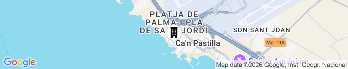 Map for AluaSoul Palma - Adults Only