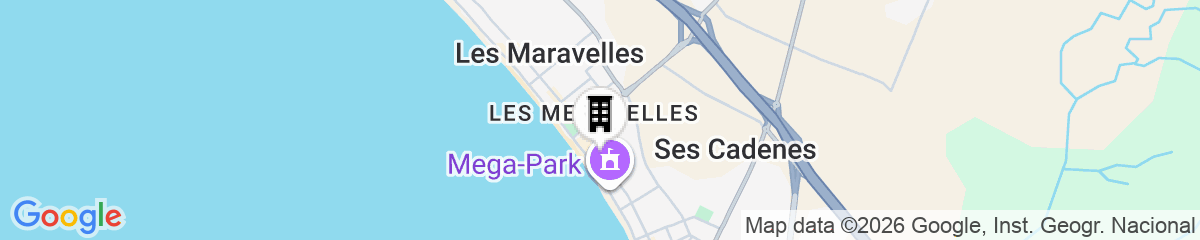 Map for Hotel Playa Golf - Adults Only +16