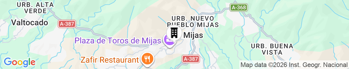 Map for Hostel El Escudo de Mijas