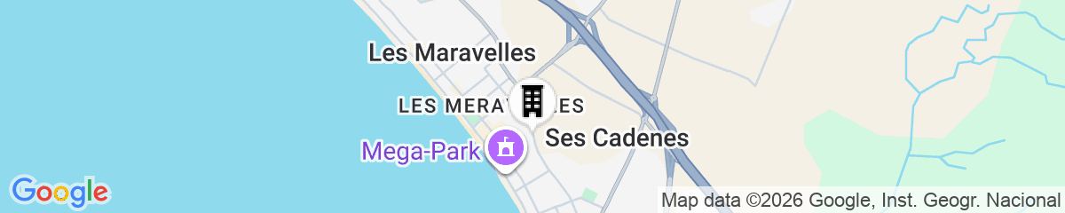 Map for Occidental Playa de Palma