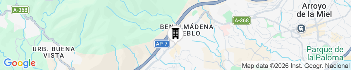 Map for Hotel La Posada