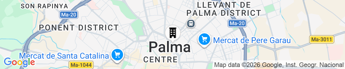 Map for Hotel Palma Avenidas