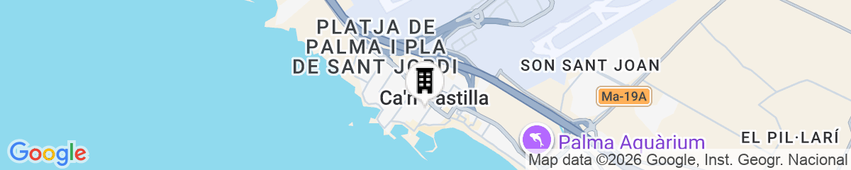 Map for Hotel Ilusion Calma & Spa