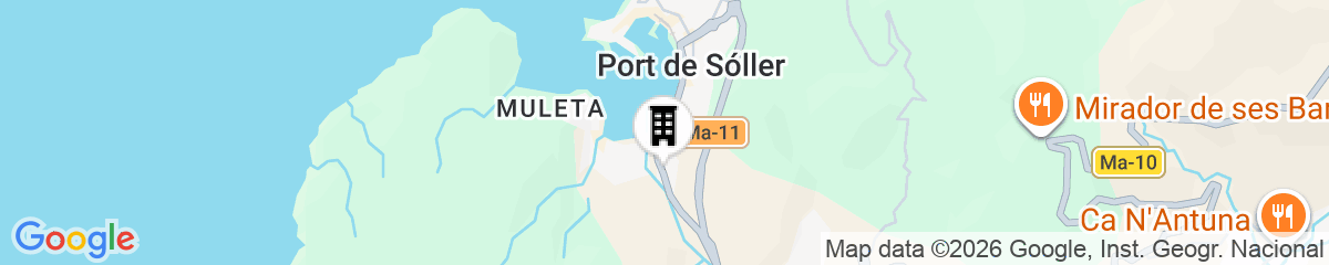 Map for Primavera House Port Sóller formerly Sol Port Sóller