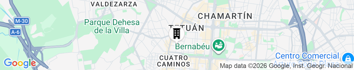 Map for Home Art Apartments Bernabéu