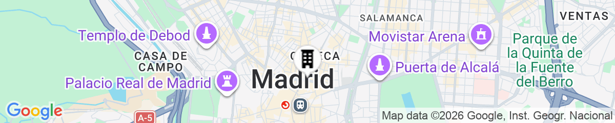 Map for Círculo Gran Vía, Autograph Collection - Adults Only