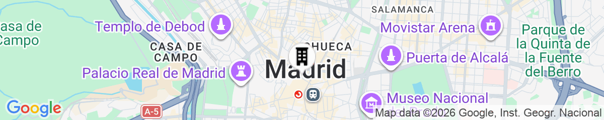 Map for Edmond Vibes Puerta del Sol