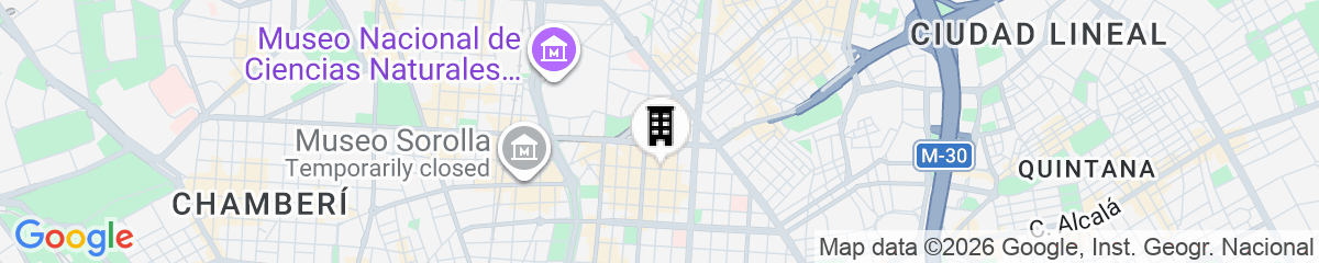 Map for NH Madrid Balboa