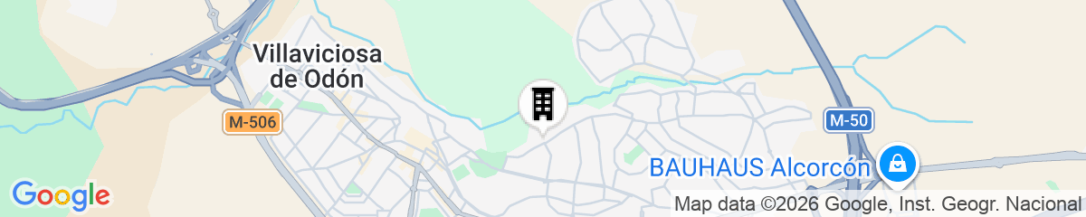 Map for Hotel Villa Odón