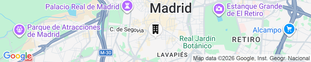 Map for THC Tirso Molina Hostel
