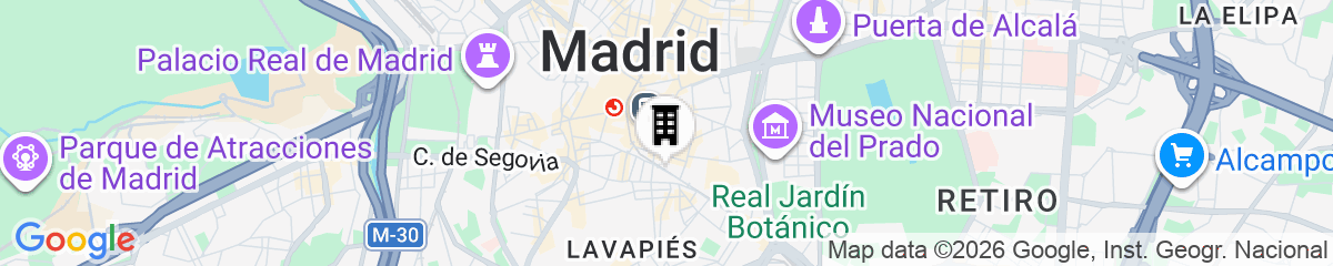 Map for Axel Hotel Madrid - Adults Only