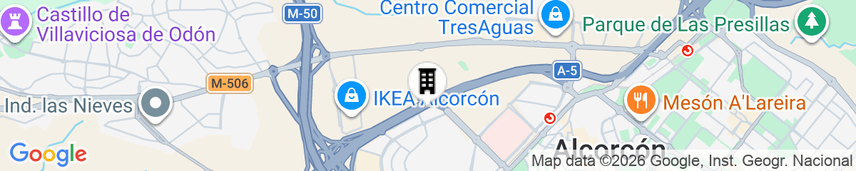 Map for NH Alcorcón