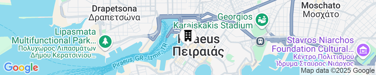 Map for Piraeus City Hotel