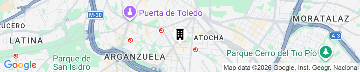 Map for Habitaciones en Ferrocarril