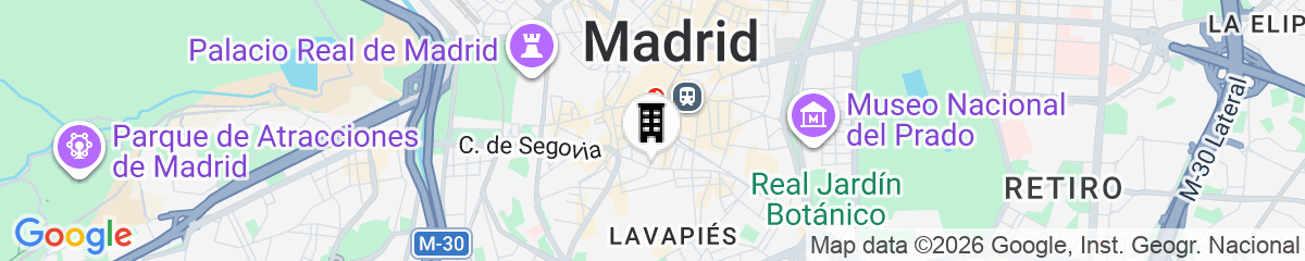 Map for MH Apartments Central Madrid