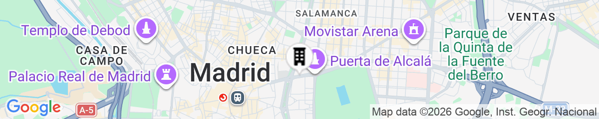 Map for Boutike Cibeles