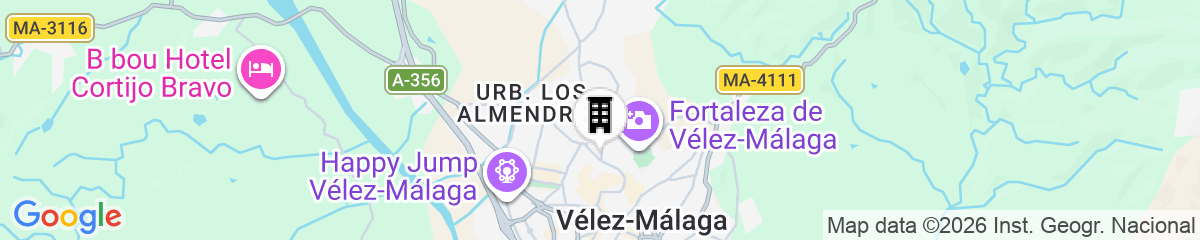 Map for Hotel Palacio Blanco