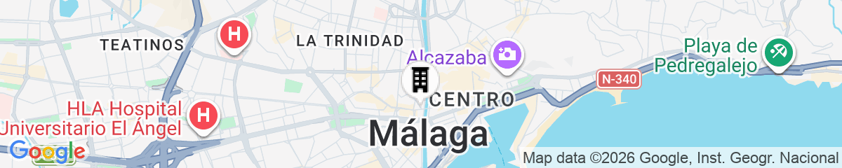 Map for NH Málaga Hotel