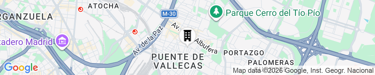 Map for Go Madrid Apartments by Olala Homes