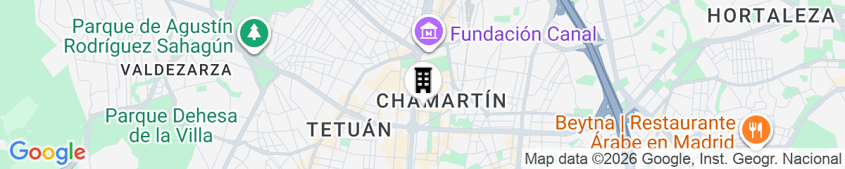 Map for Limehome Madrid Calle Hurtado de Mendoza