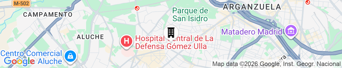 Map for CIELO Madrid Studios