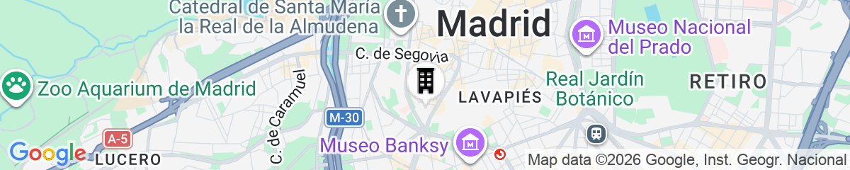 Map for Limehome Madrid Calle de la Paloma
