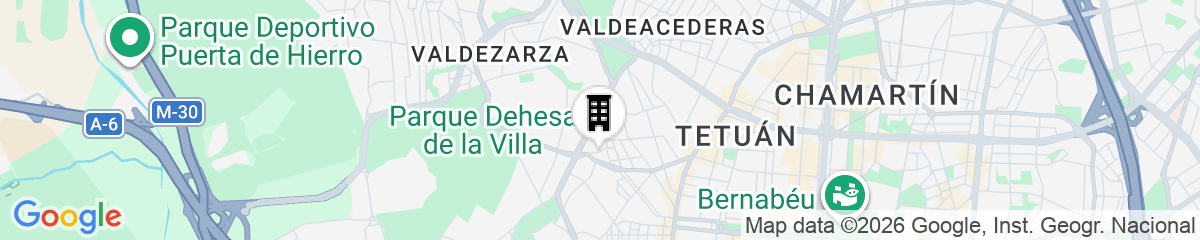 Map for Universidad by Oshun Apartments