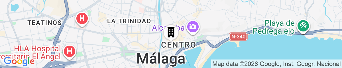Map for Catalonia Puerta Del Mar