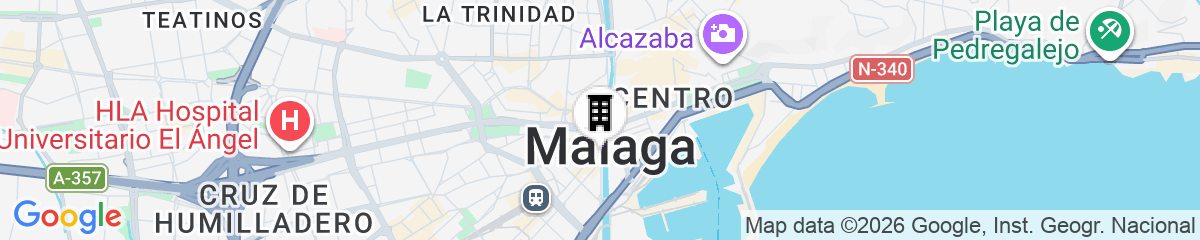 Map for Hotel Guadalmedina