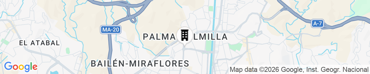 Map for Sercotel Rosaleda Málaga