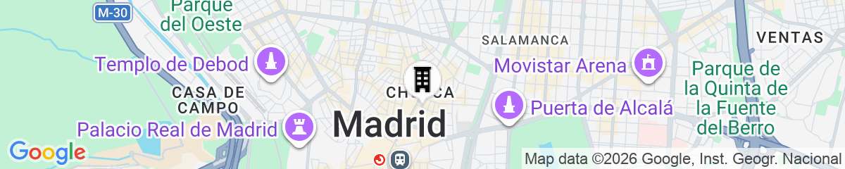 Map for Slow Suites Chueca