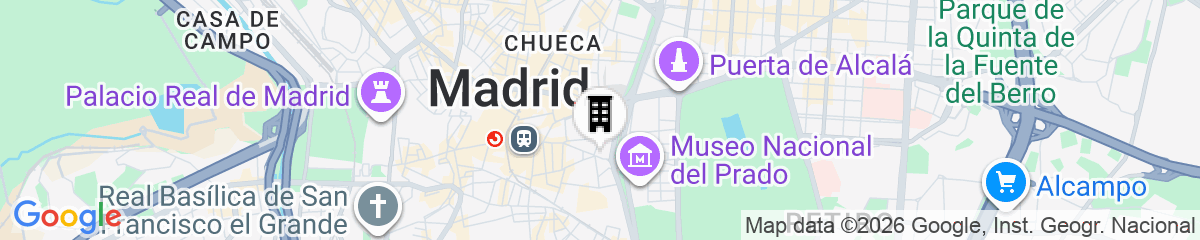 Map for Numa Madrid Script
