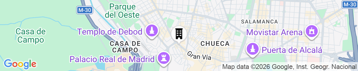 Map for Espahotel Gran Via
