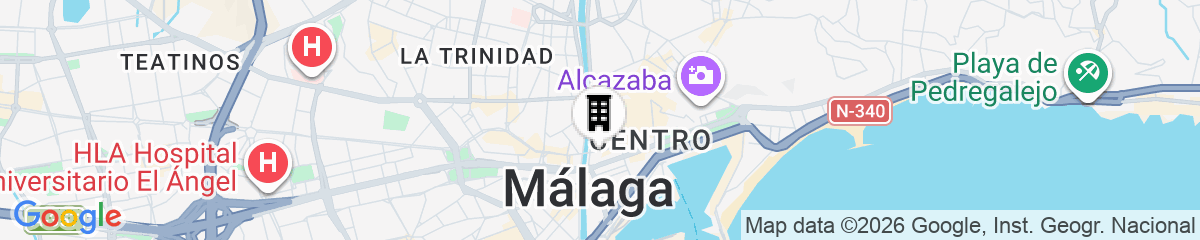 Map for Atarazanas Málaga Boutique Hotel
