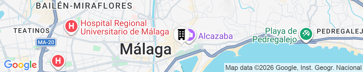 Map for Hotel Carlos V Málaga