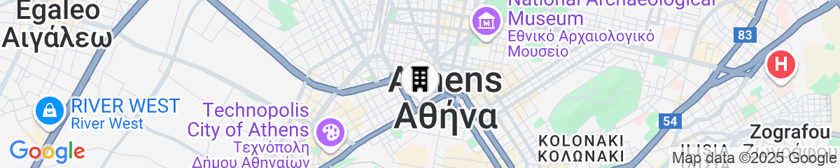 Map for Alva Athens Hotel