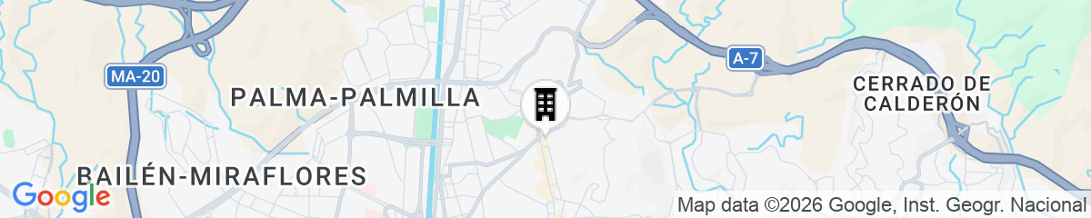 Map for Hotel Zenit Malaga