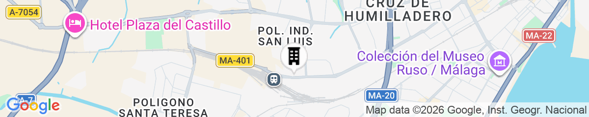 Map for Hotel Romerito