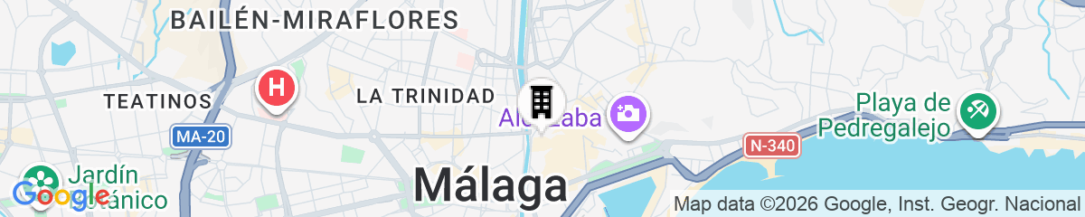 Map for Dorma Málaga Museos